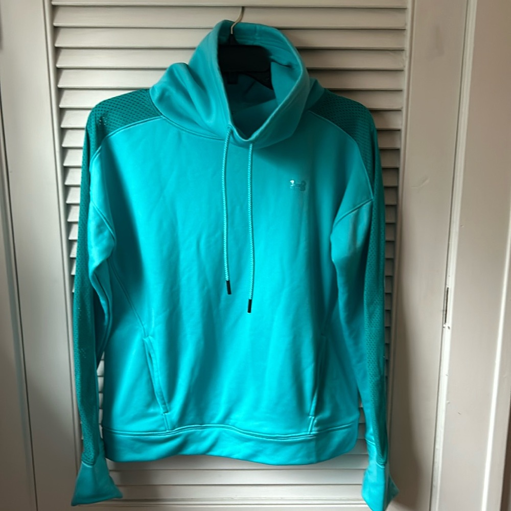 Women’s Under Armour aqua large pullover